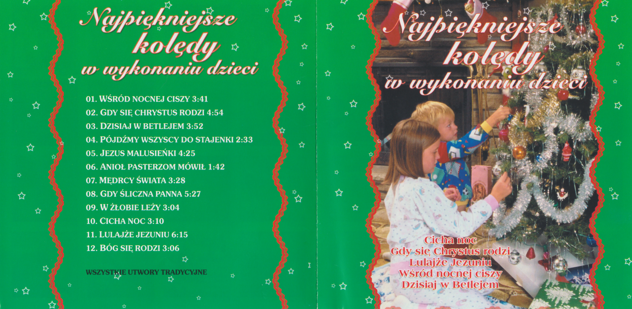 Koledy w wykonaniu Dzieci - Kid's Sing Christmas Carols CD