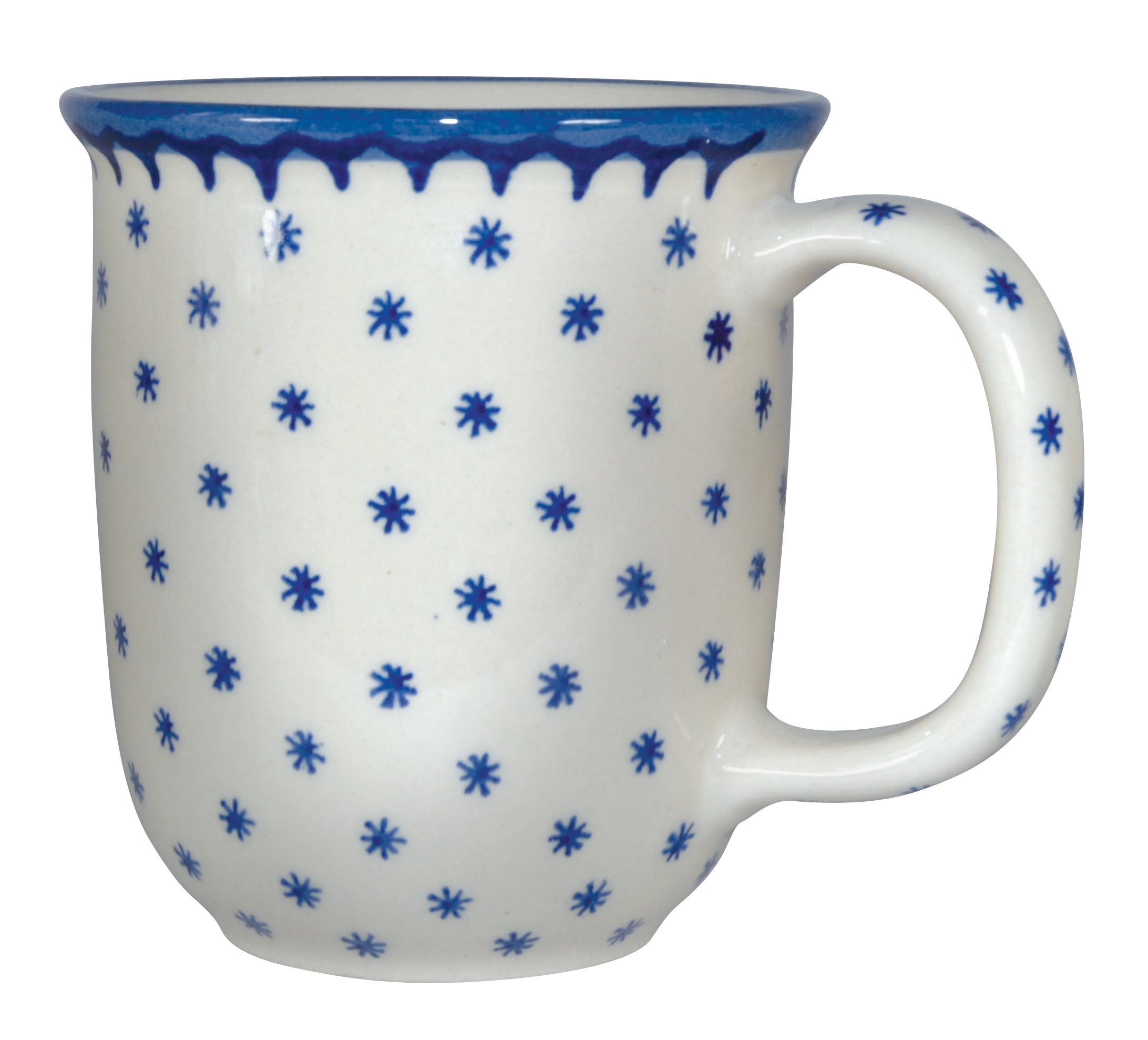 Polish Pottery 12oz Mug - Traditional Design # 47