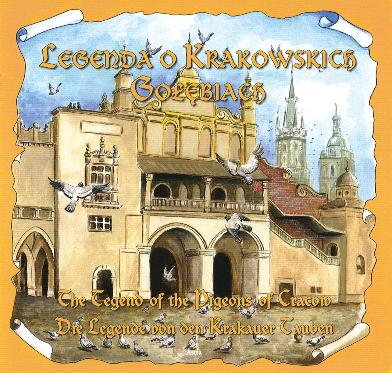 Legend of the Pigeons of Cracow (Trilingual)