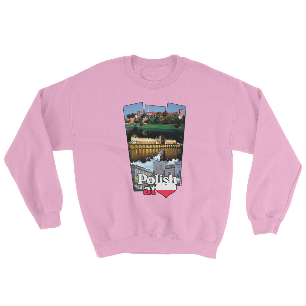 Polish at Heart Crew Neck Sweatshirt