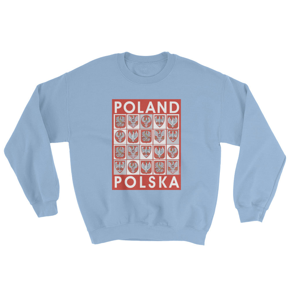 Poland Coat-of-Arms Crew Neck Sweatshirt