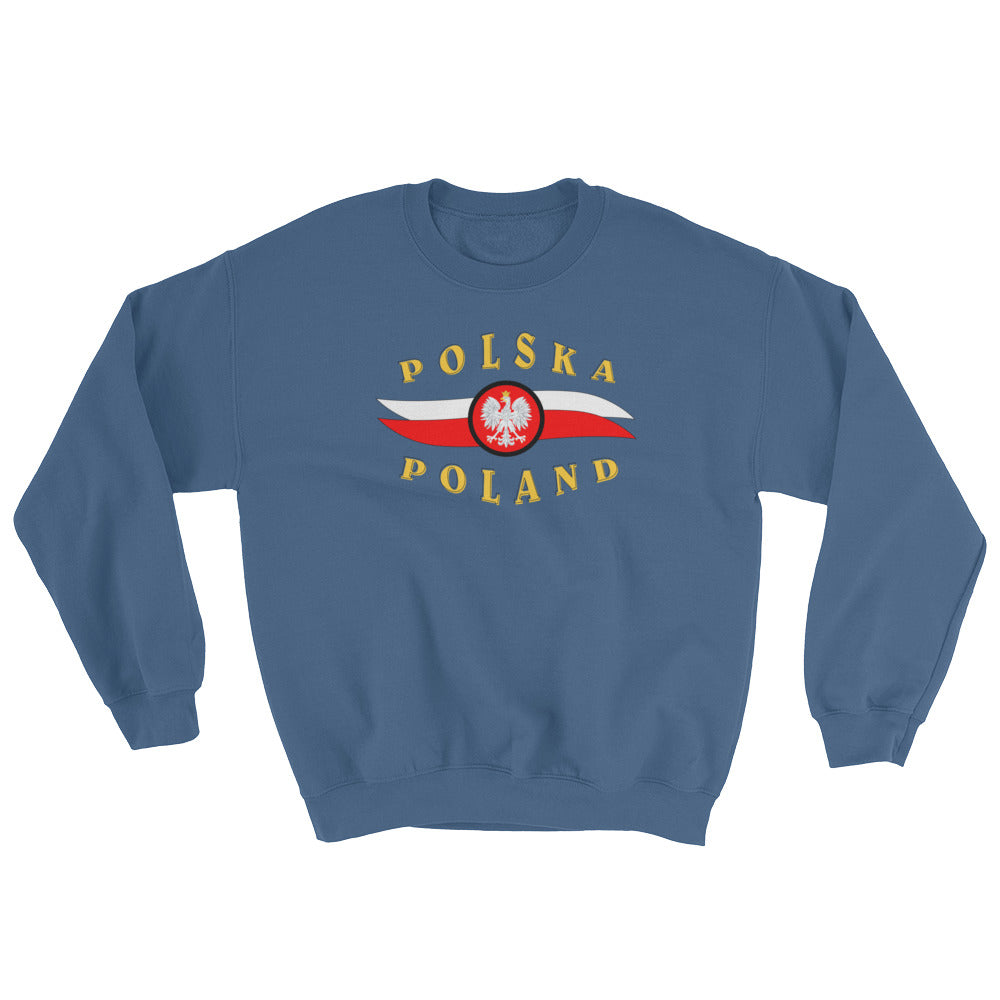 Polska - Poland Crew Neck Sweatshirt