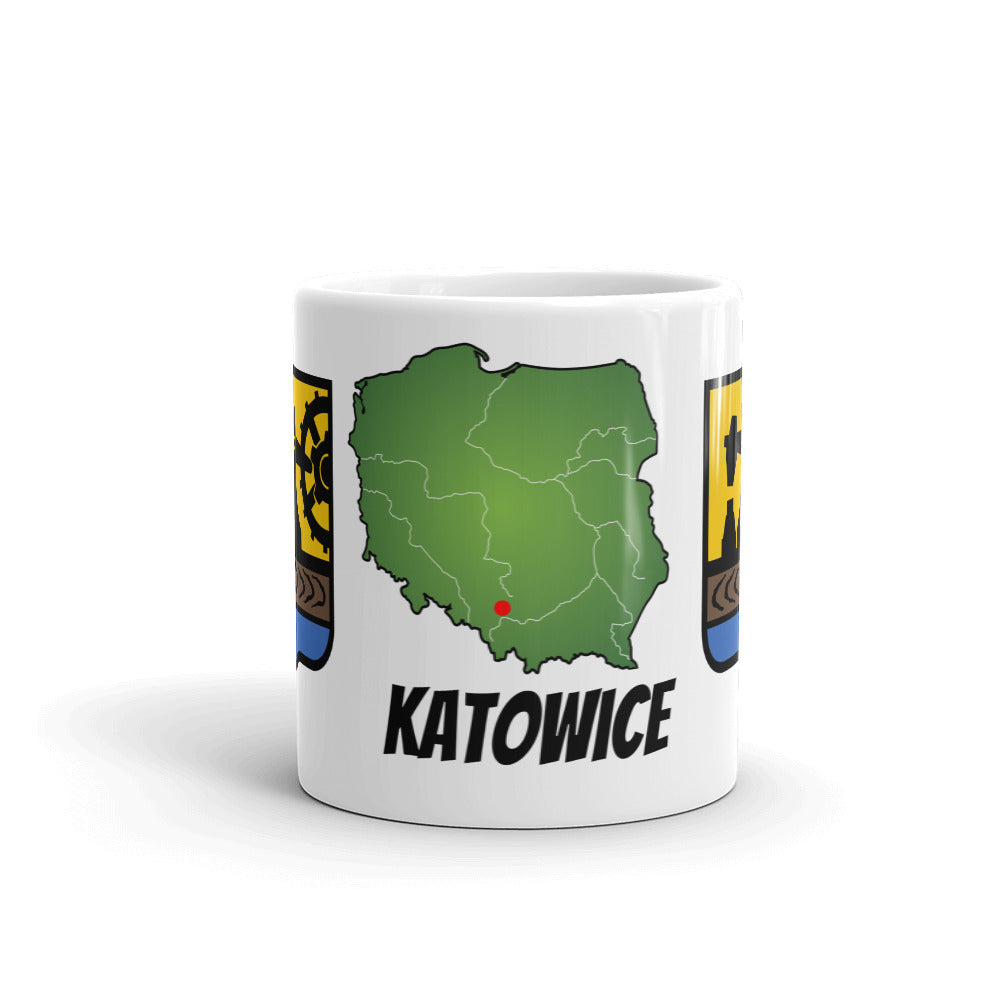 Katowice Coat of Arms Mug
