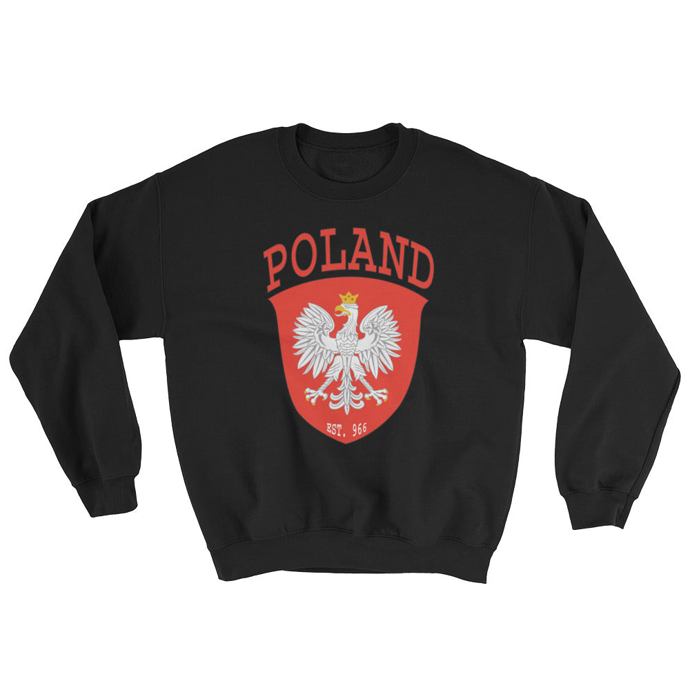 Poland Est. 966 Crew Neck Sweatshirt