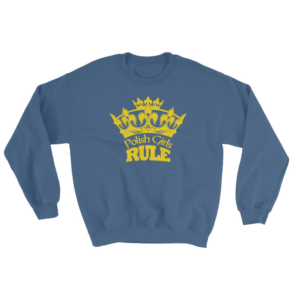 Polish Girls Rule Crew Neck Sweatshirt