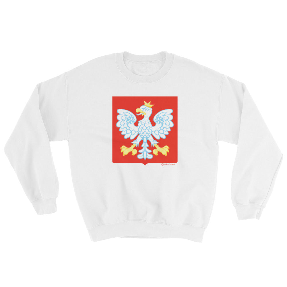 Baby White Eagle Crew Neck Sweatshirt