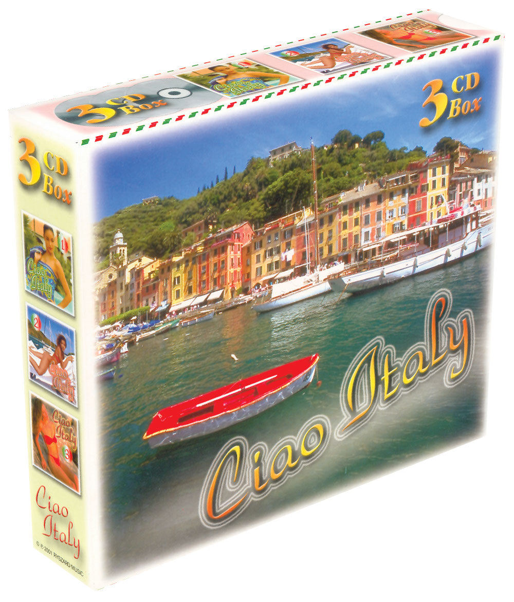 Ciao Italy - Italian Music in Gift Boxed 3 CD Set