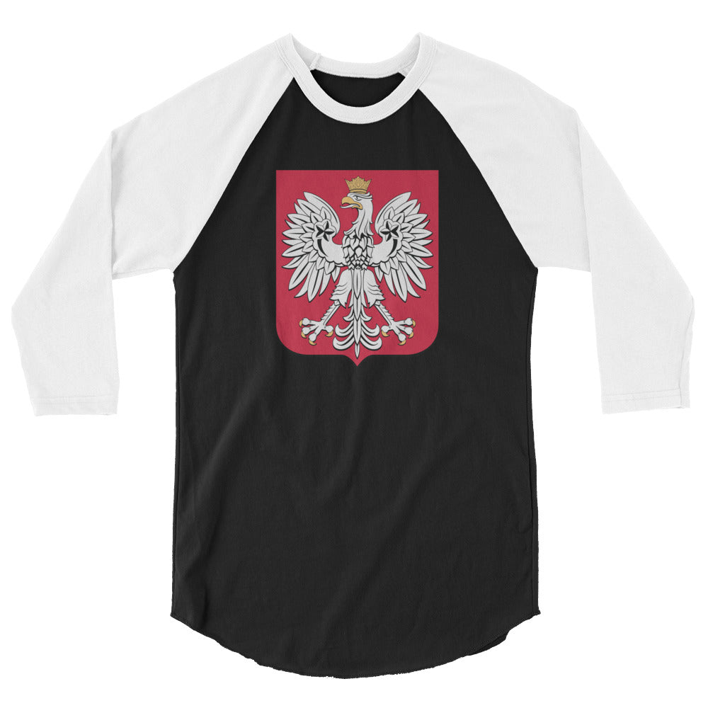 White Eagle 3/4 sleeve raglan shirt