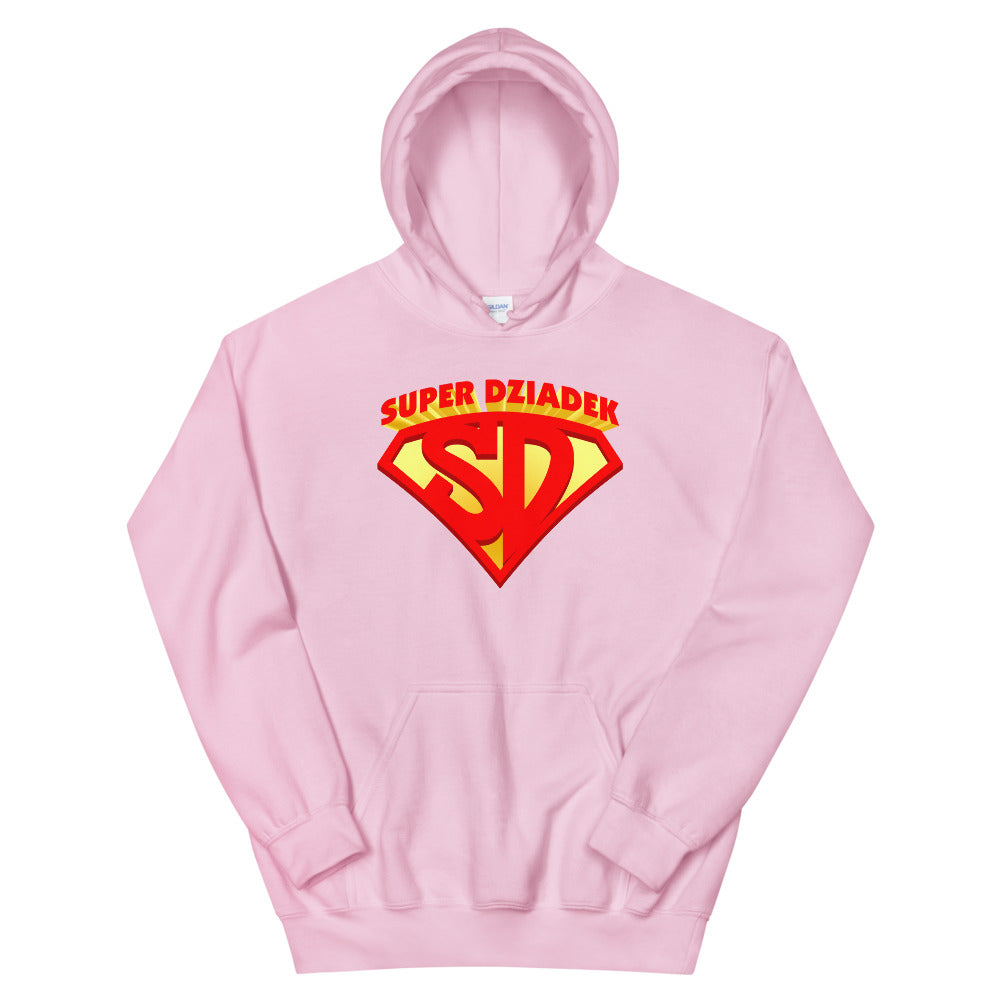 Super Dziadek Hooded Sweatshirt