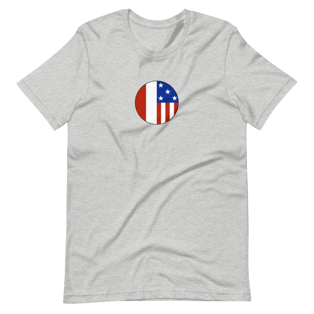 Polish-American Minimalist Short-Sleeve Unisex T-Shirt