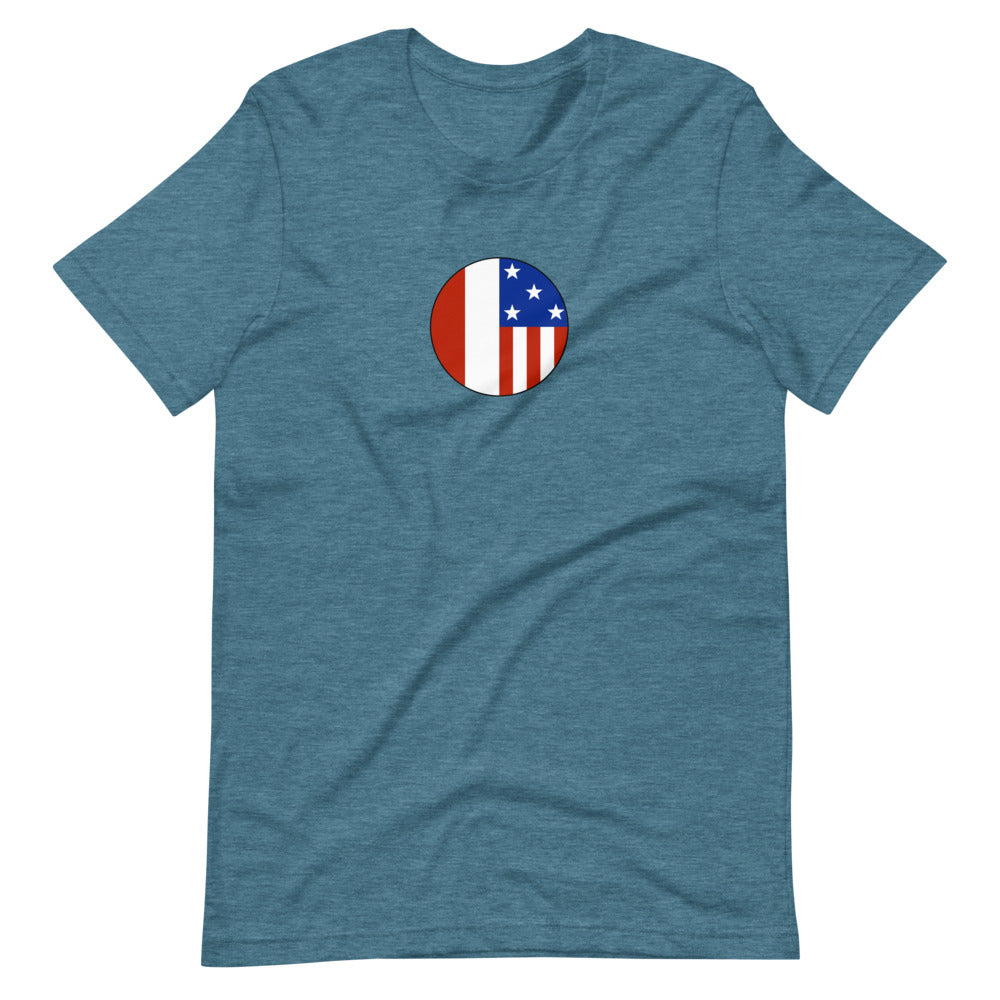 Polish-American Minimalist Short-Sleeve Unisex T-Shirt