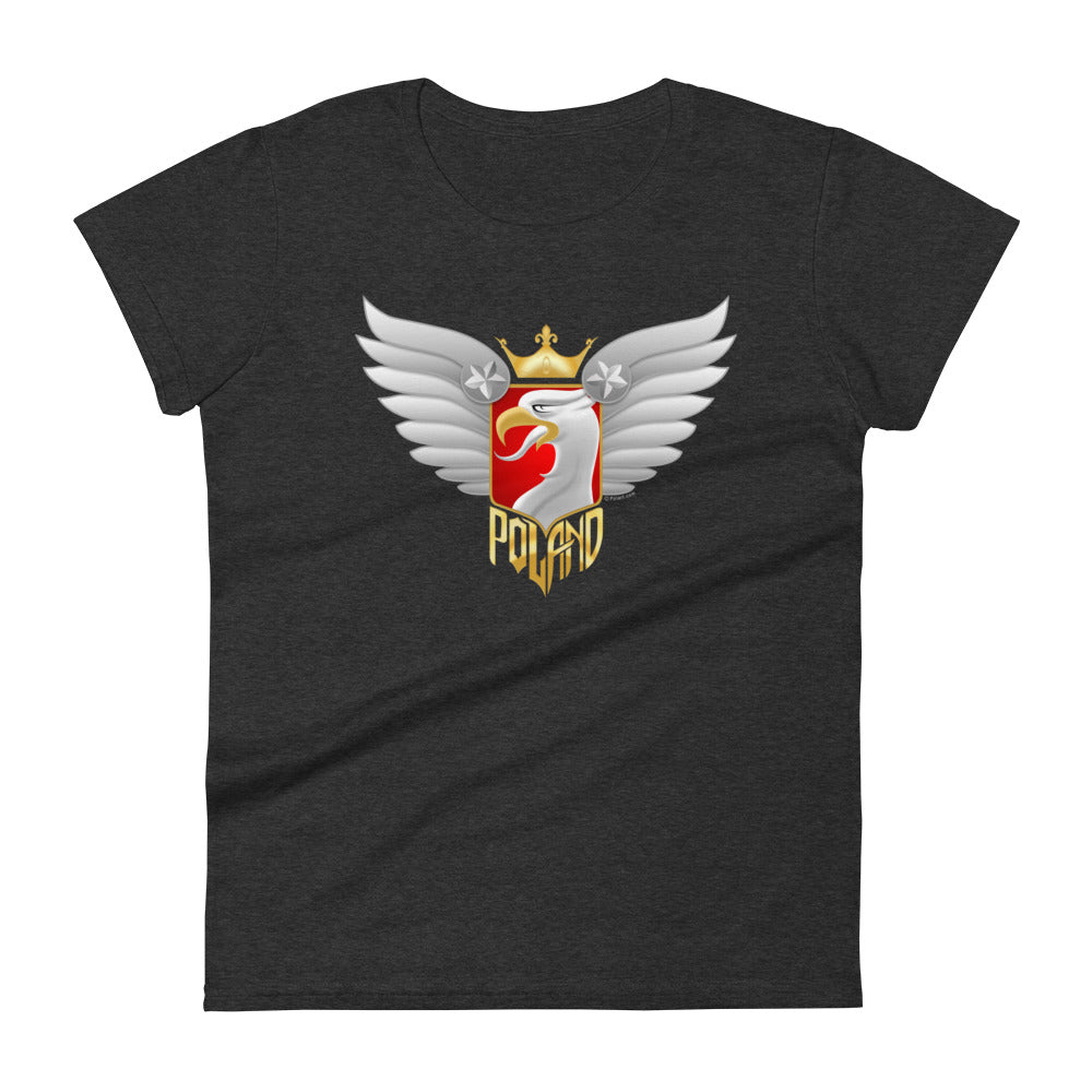 Biker Eagle Women's Short Sleeve Tshirt